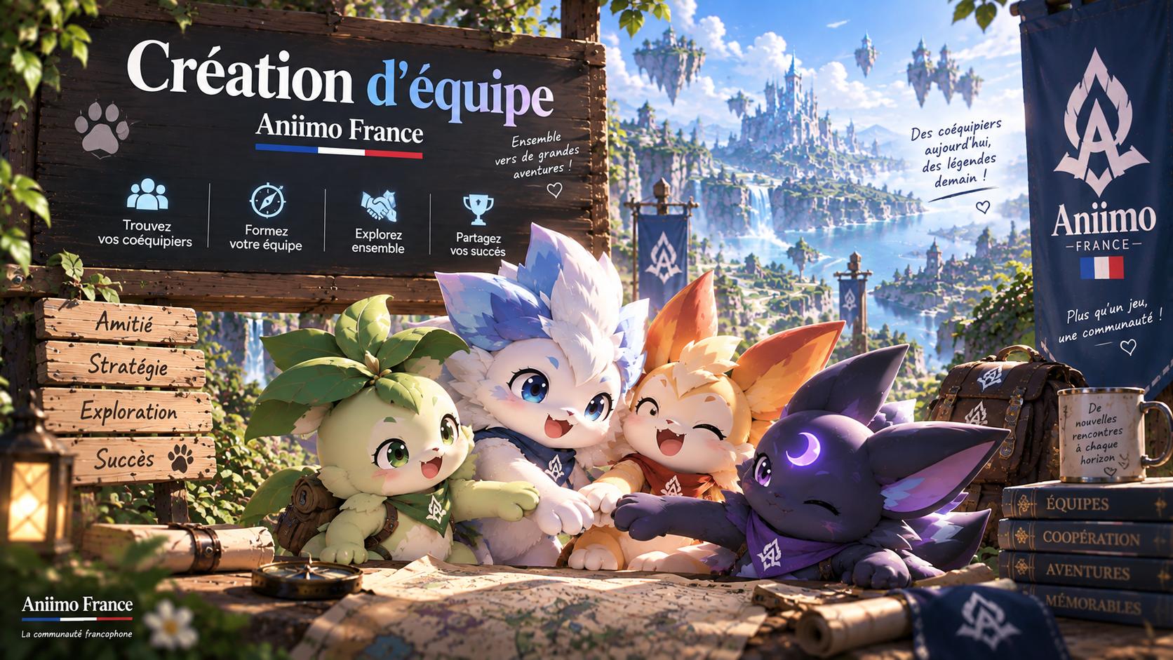 Création d'équipe Aniimo France